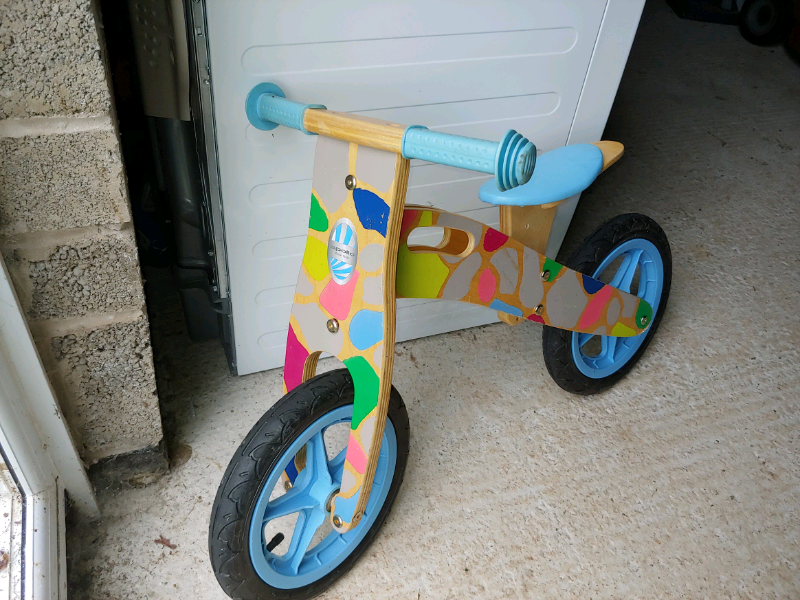 apollo wooden balance bike